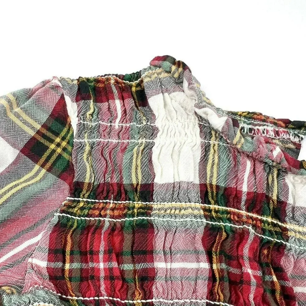 Hanna Andersson Plaid Smocked Dress